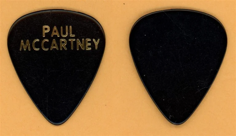 Paul McCartney Vintage Guitar Pick - 1993 Off The Ground Tour - Large C