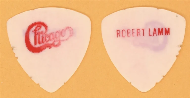 Chicago Robert Lamm Vintage Stage Guitar Pick - 1985 World Tour - USED