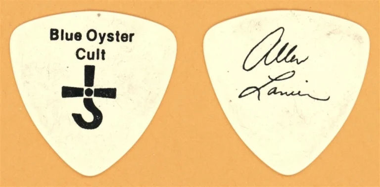 Blue Oyster Cult Allen Lanier Vintage Guitar Pick - 1979 Mirrors Tour
