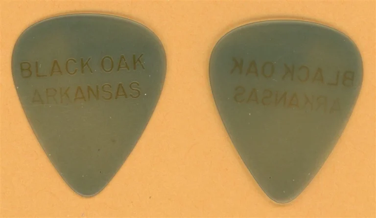 Black Oak Arkansas Vintage Guitar Pick - 1986 US Tour