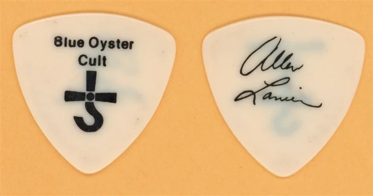 Blue Oyster Cult Allen Lanier Vintage Guitar Pick - 1988 Imaginos Tour