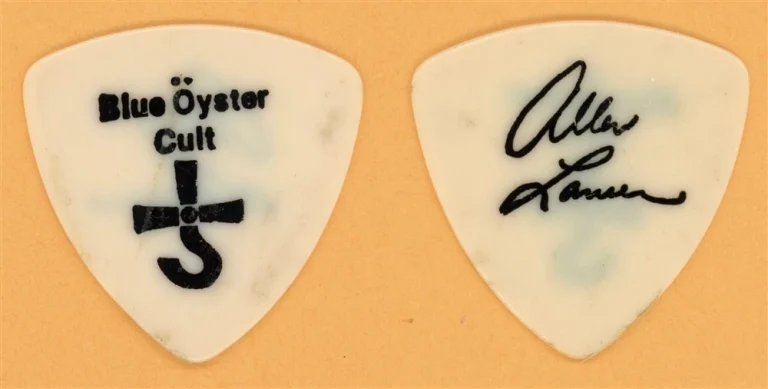 Blue Oyster Cult Allen Lanier Vintage Guitar Pick - 1988 Imaginos Tour V2
