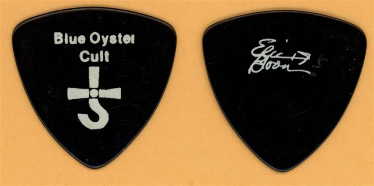Blue Oyster Cult Eric Bloom Vintage Guitar Pick - 1981 Unknown Origin Tour