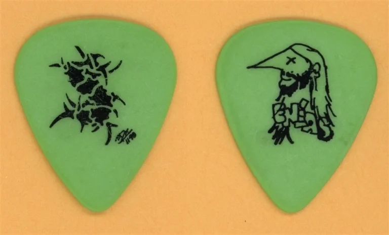 Sepultura Andreas Kisser Vintage Guitar Pick - 1989 Beneath the Remains Tour