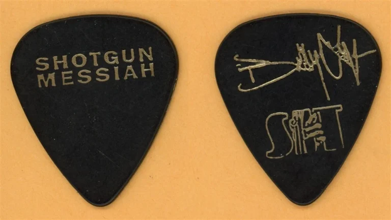 Shotgun Messiah Bobby Lycon Vintage Guitar Pick - 1993 New Breed Tour