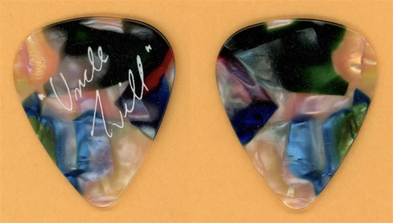 David Letterman Uncle Will Lee Vintage Guitar Pick - 1988 Late Night Tour