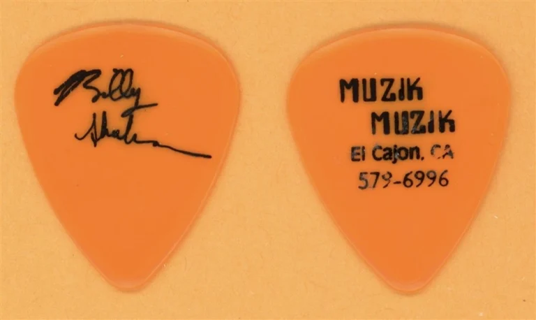 David Lee Roth Billy Sheehan Vintage Guitar Pick - 1988 Skycraper Tour - Mr. Big