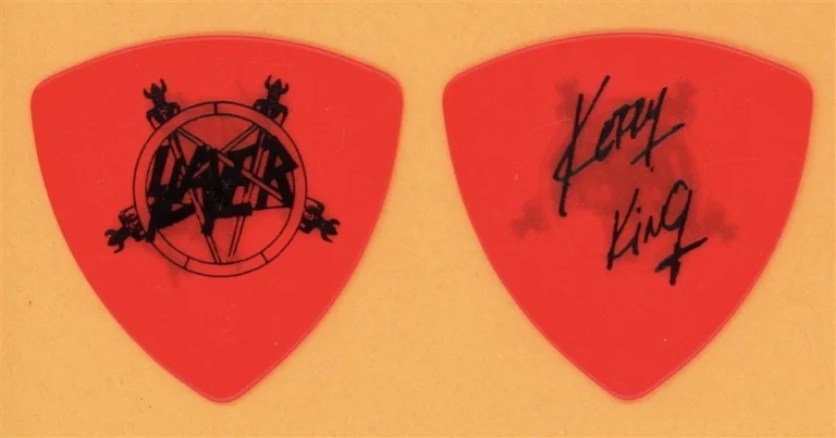Slayer Kerry King Vintage Guitar Pick - 1991 Seasons in the Abyss Tour