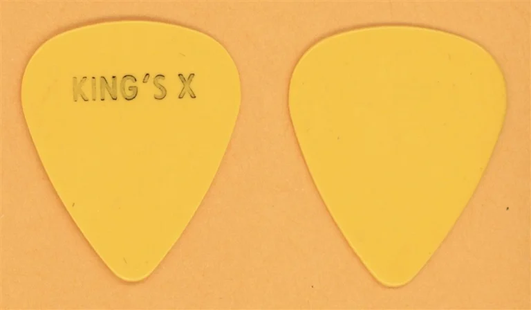 King's X Doug Pinnick Vintage Guitar Pick - 1988 Out of The Silent Planet Tour