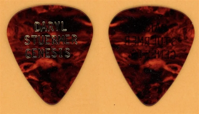 Genesis Daryl Stuermer Vintage Guitar Pick - 1983 Genesis Tour