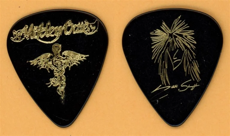 Motley Crue Nikki Sixx Vintage Guitar Pick - 1989 Dr. Feelgood Tour