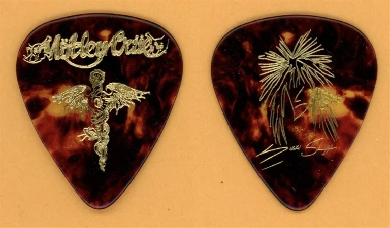 Motley Crue Nikki Sixx Vintage Guitar Pick - 1989 Dr. Feelgood Tour