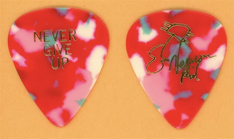 Living Colour Vernon Reid Vintage Guitar Pick - 1990 Time's Up Tour