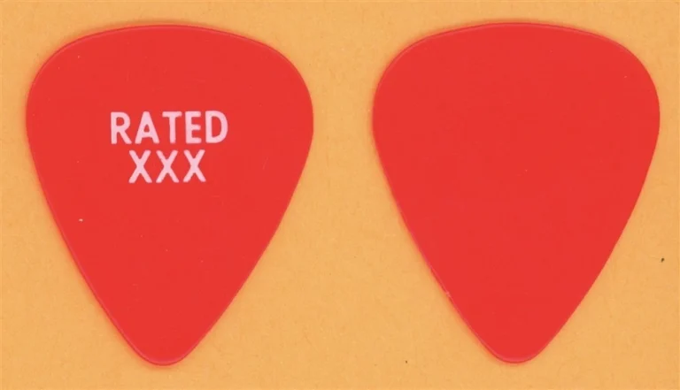 Rolling Stones Keith Richards Vintage Guitar Pick - 1988 Talk is Cheap Tour