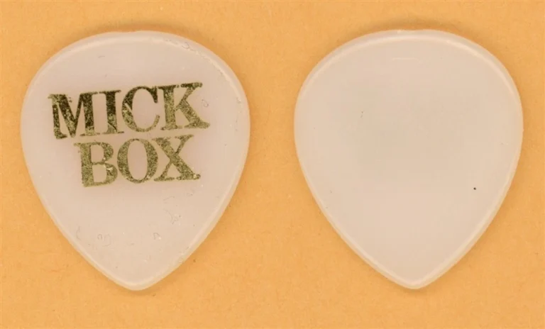 Uriah Heep Mick Box Guitar Pick - 1978 Tour