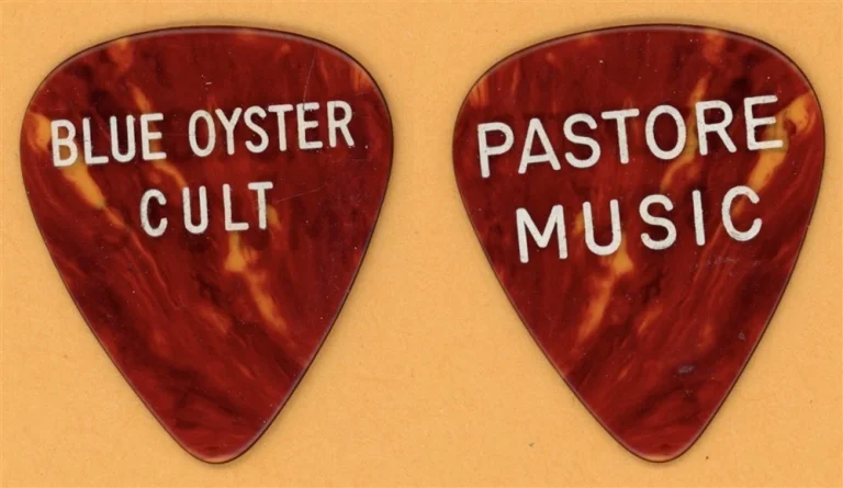 Blue Oyster Cult Vintage Tour Guitar Pick - 1974 Pastore Music