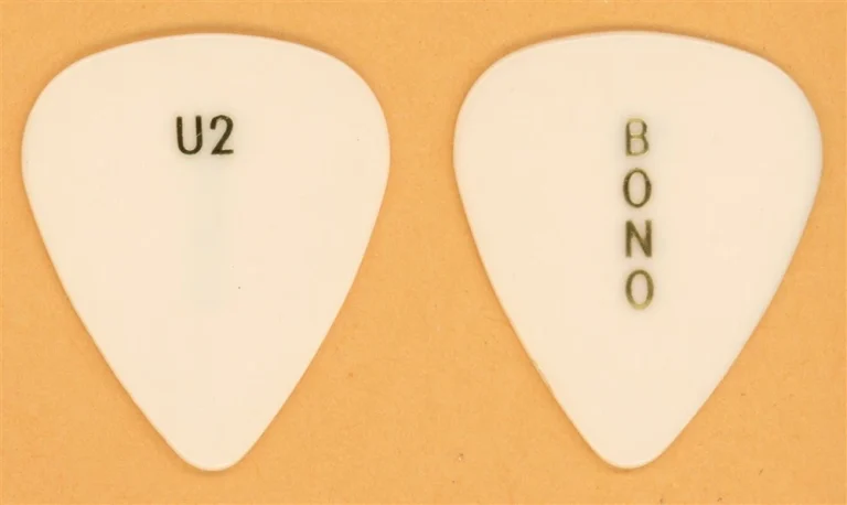 U2 Bono Vintage Guitar Pick - 1987 Joshua Tree Tour