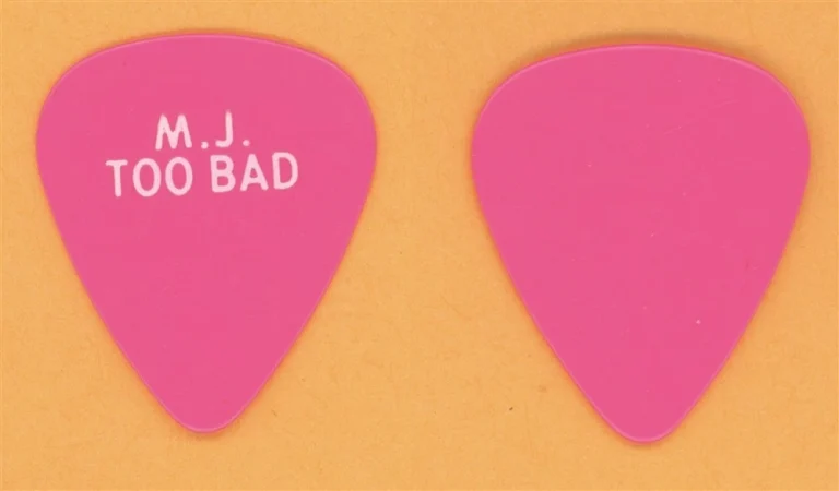 Michael Jackson Jennifer Batten Vintage Guitar Pick - 1987 Bad Tour