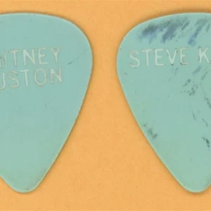 Whitney Houston Steve Kelly Vintage Guitar Pick - 1987 Moment of Truth Tour