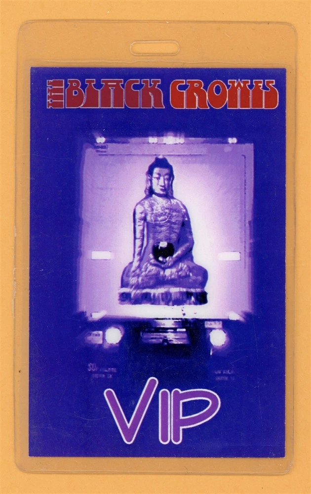 The Black Crowes 1996 3 Snakes & 1 Charm Tour VIP Laminate Backstage Pass