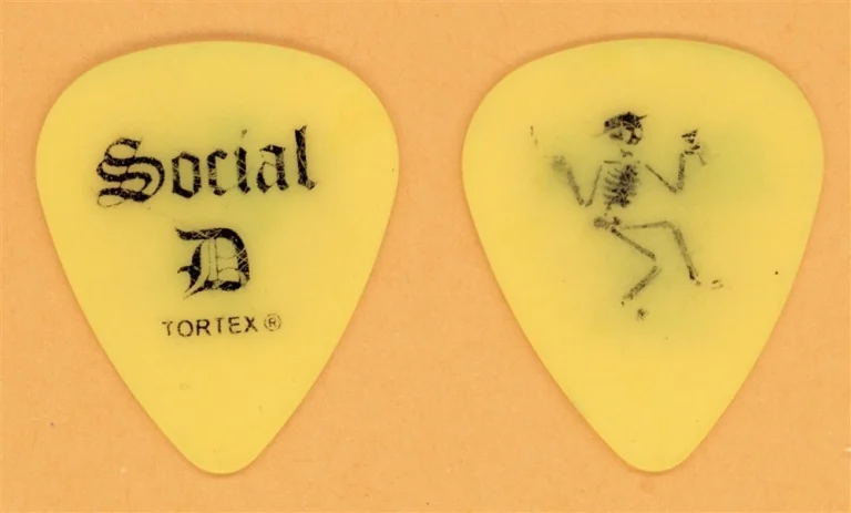 Social Distortion Jonny Wickersham Vintage Guitar Pick - 2004 Tour - Stage Used
