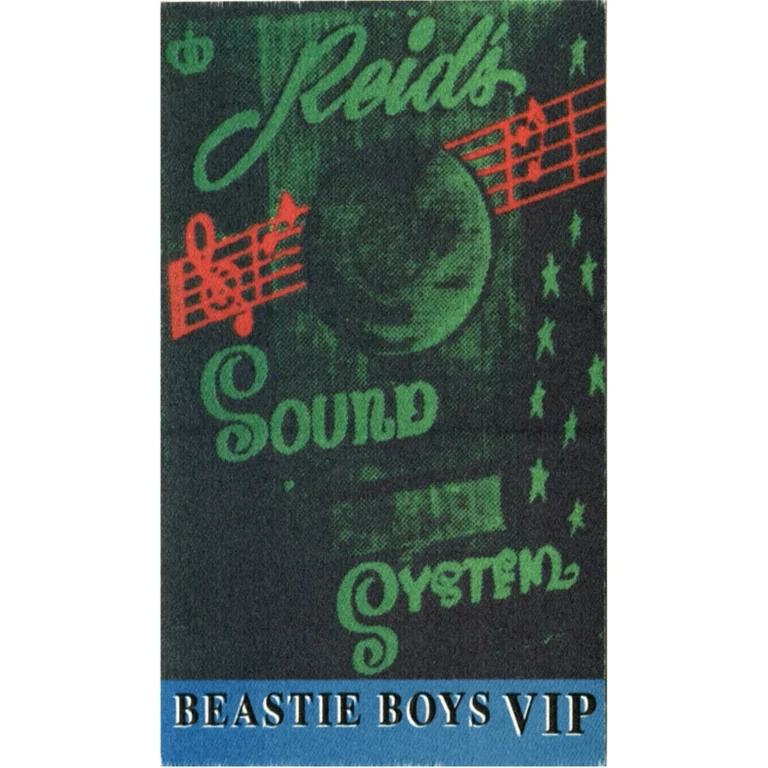 Beastie Boys 1995 Ill Communication Concert Tour VIP Backstage Pass