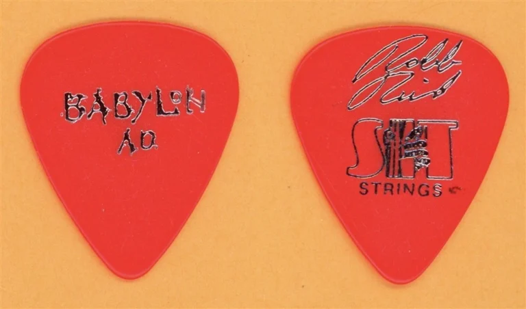 Babylon A.D. Robb Reid Vintage Guitar Pick - 1992 Nothing Sacred Tour