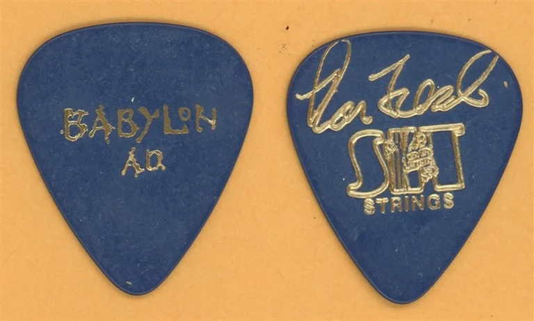 Babylon A.D. Ron Freschi Vintage Guitar Pick - 1992 Nothing Sacred Tour