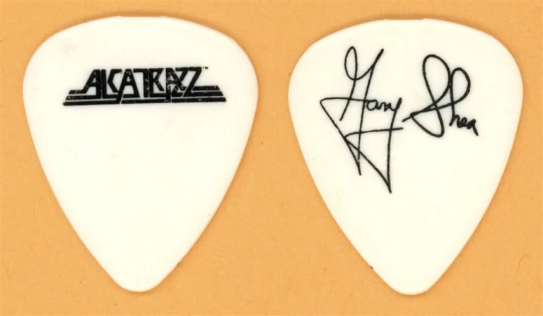 Alcatrazz Gary Shea Vintage Guitar Pick - 1986 Dangerous Games Tour