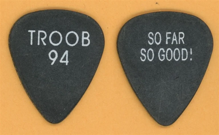 Bryan Adams Keith Scott Vintage Guitar Pick - 1994 So Far So Good Tour