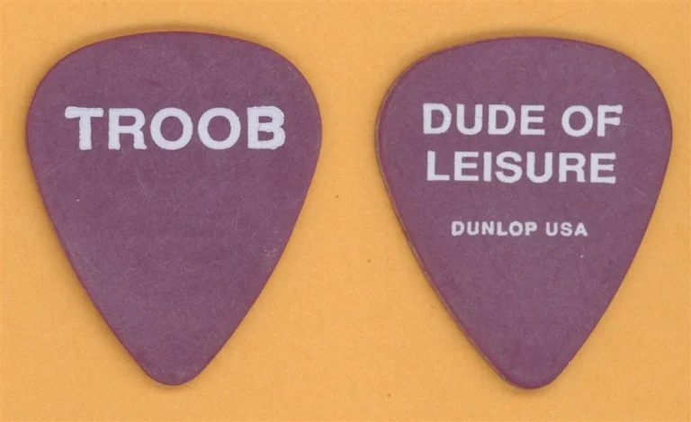 Bryan Adams Keith Scott Vintage Guitar Pick - 1991 Waking Up The Neighbors Tour