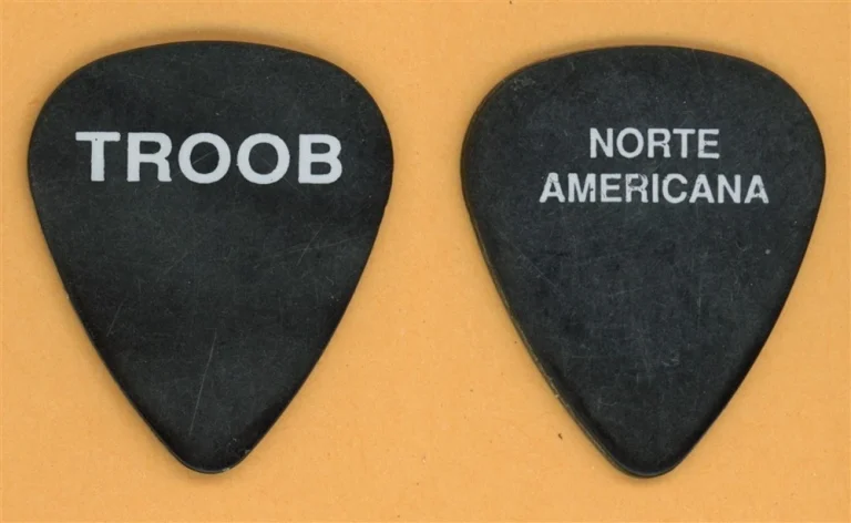 Bryan Adams Keith Scott Vintage Guitar Pick - 1991 Waking Up The Neighbors Tour