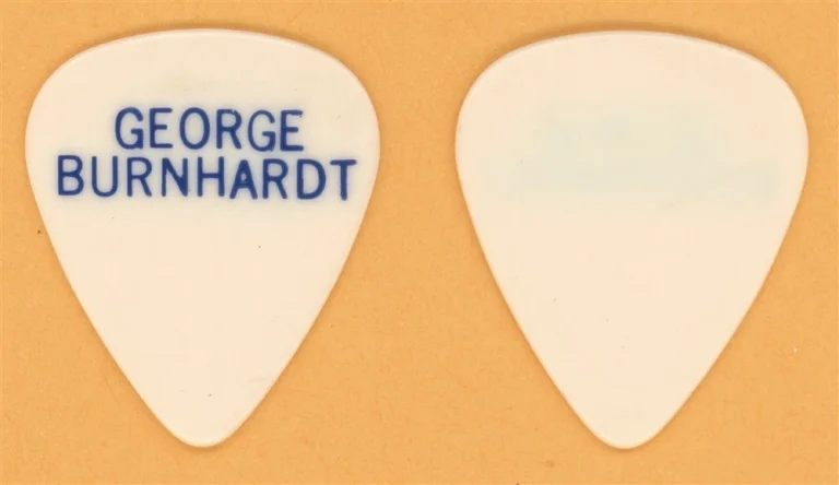 Rick Springfield George Burnhardt Vintage Guitar Pick - 1988 Rock of Life Tour