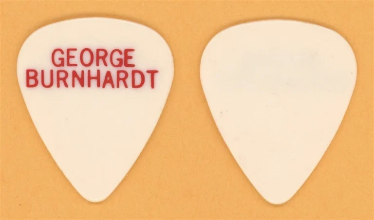 Rick Springfield George Burnhardt Vintage Guitar Pick - 1988 Rock of Life Tour