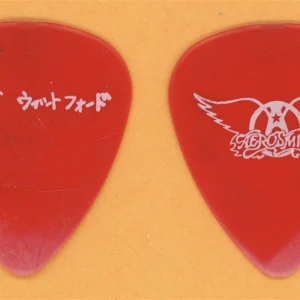 Aerosmith Brad Whitford Vintage Guitar Pick - 1989 Pump Tour