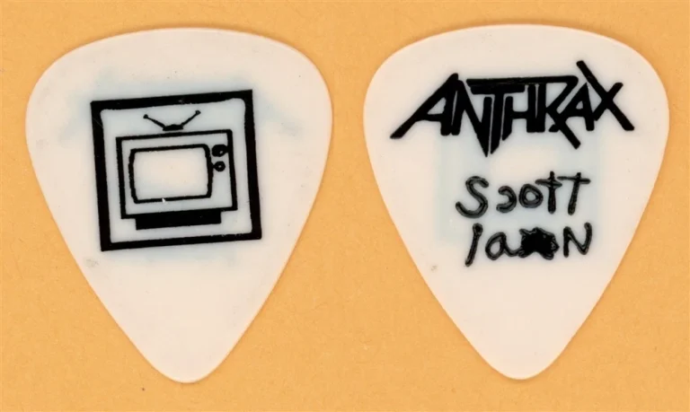 Anthrax Scott Ian Vintage Guitar Pick - 1993 Sound of White Noise Tour