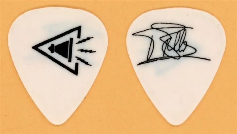 Anthrax Frank Bello Vintage Guitar Pick - 1993 Sound of White Noise Tour
