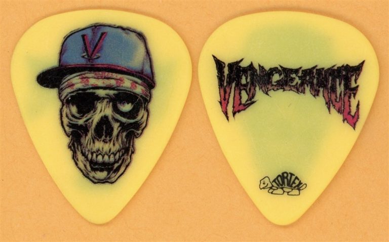 Avenged Sevenfold Zacky Vengeance Vintage Guitar Pick - 2008 Tour