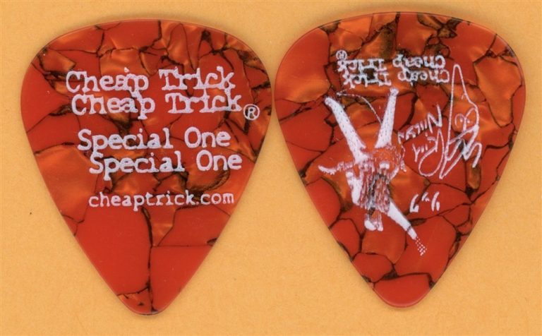 Cheap Trick Rick Nielsen Vintage Guitar Pick - 2004 Special One Tour