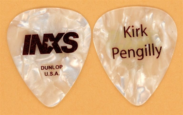 INXS Kirk Pengilly Vintage Guitar Pick - 2006 Tour