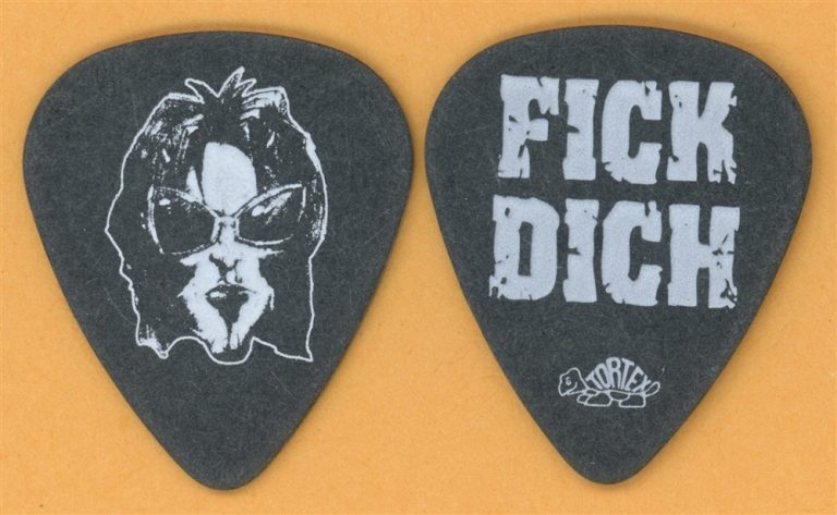 Motley Crue Nikki Sixx Vintage Guitar Pick - 2006 Route of All Evil Tour