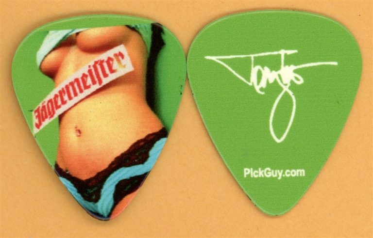 Motley Crue Tommy Lee Vintage Guitar Pick - 2009 Jagermeister Tour