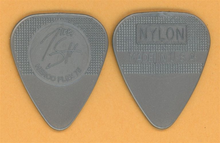 Motley Crue Nikki Sixx Nylon Vintage Guitar Pick - 2009 Saints of LA Tour