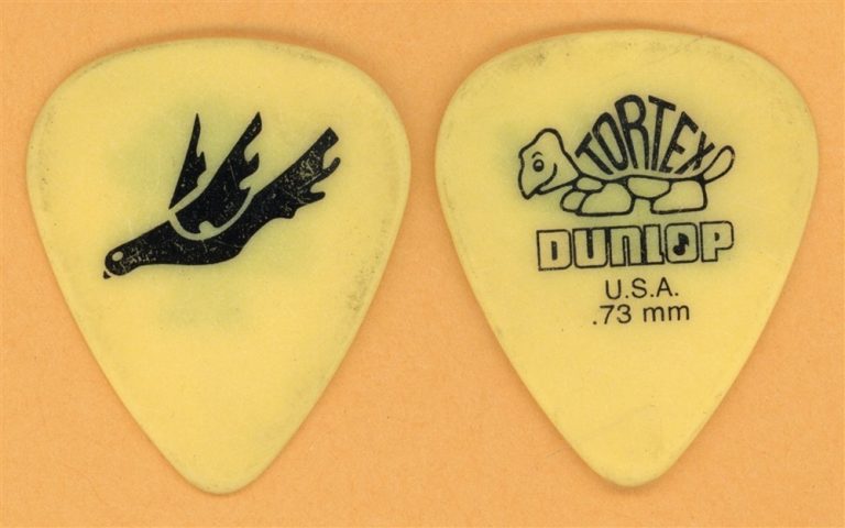 Thursday Tom Keeley Steve Pedulla Vintage Guitar Pick - 1997 US Tour