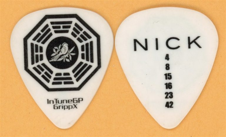 Bayside Nick Ghanbarian Vintage Tour Guitar Pick
