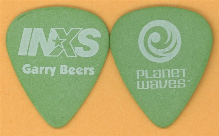 INXS Garry Beers Vintage Guitar Pick - 2005 Tour Planet Waves - Misprint