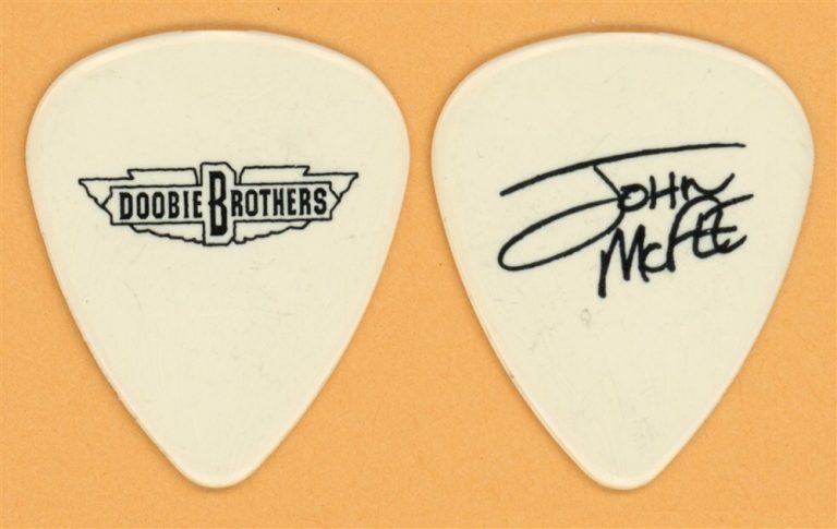 Doobie Brothers John McFee Authentic Guitar Pick - 2008 Tour