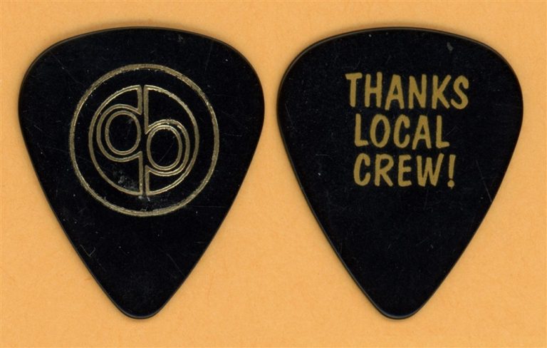 Deep Purple Roger Glover Steve Morse Vintage Guitar Pick - 2002 US Tour