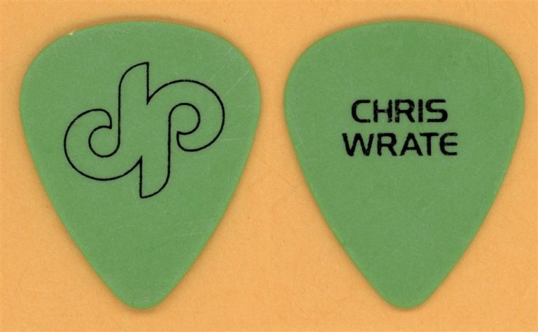 Daniel Powter Chris Wrate Vintage Tour Guitar Pick
