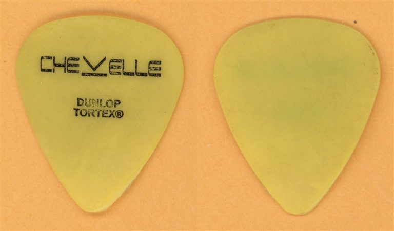 Chevelle Vintage Guitar Pick - 2003 Wonder What's Next Tour - Stage Used